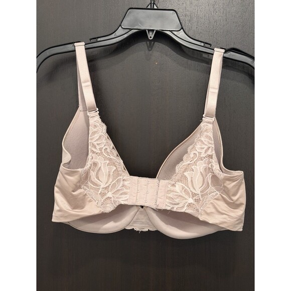 Bali T-Shirt Bra Full Coverage Lined Silky Convertible 36DD - Picture 3 of 7